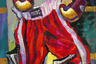 Доспехи боксера. 2012. Холст, масло. 110х70